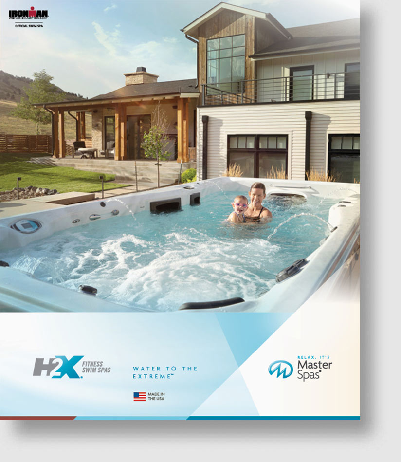 Download the H2x swimspa brochure