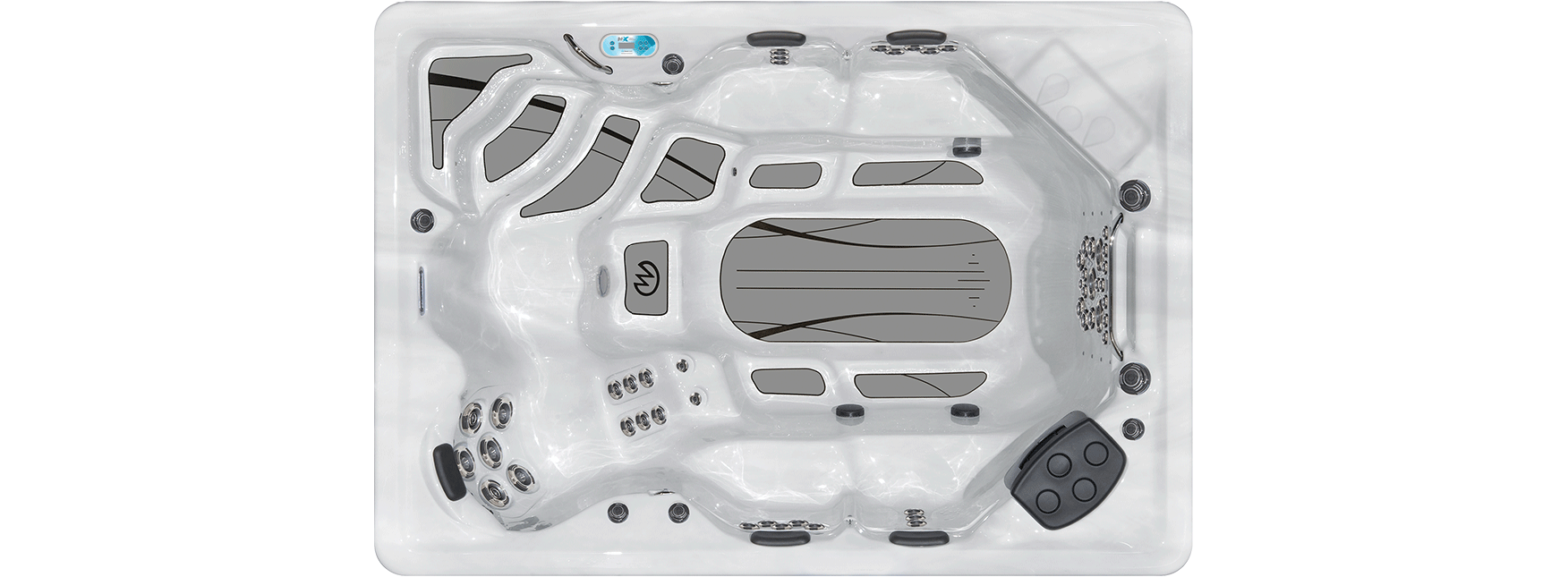 H2X Swim Spa Therapool D